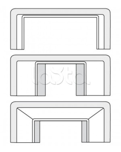 Набор адаптеров для миниканалов DKC 10133 в Армавире Аксессуары для кабель-канала Pintop.ru