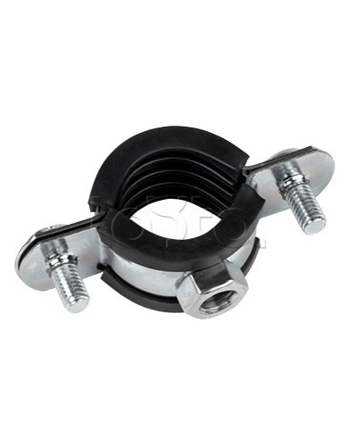 Хомут стальной 1 (32-37 мм), с уплотнителем EKF (hsu1100) в Армавире Стяжки-хомуты Pintop.ru