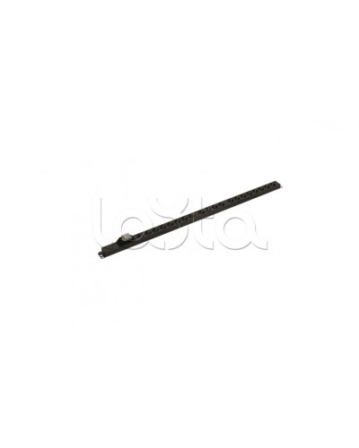 Блок розеток вертикальный черн Hyperline (SHE-20SH-B-CB) в Армавире Блоки розеток Pintop.ru