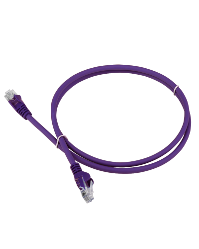Патч-корд LANMASTER LSZH UTP кат.5e, 0.3 м, фиолетовый LANMASTER LAN-PC45/U5E-0.3-VI в Армавире Патчкорды (медные) Pintop.ru