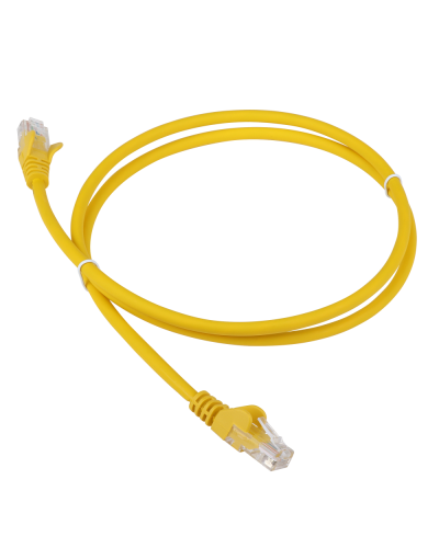 Патч-корд LANMASTER LSZH UTP кат.5e, 0.3 м, желтый LANMASTER LAN-PC45/U5E-0.3-YL в Армавире Патчкорды (медные) Pintop.ru
