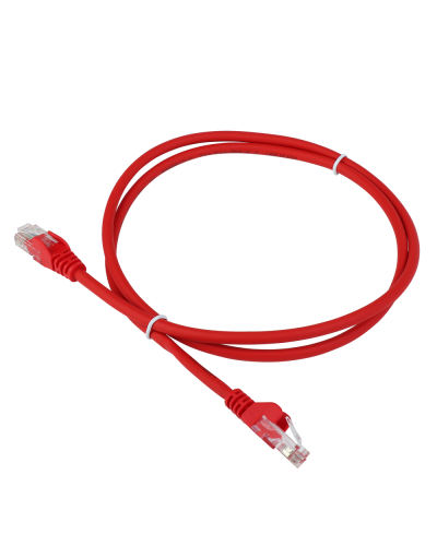 Патч-корд LANMASTER LSZH UTP кат.5e, 12 м, красный LANMASTER LAN-PC45/U5E-12-RD в Армавире Патчкорды (медные) Pintop.ru