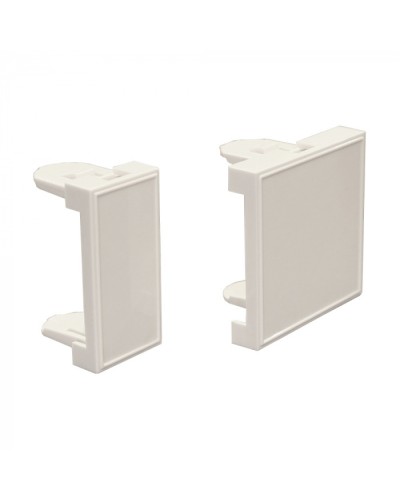 Заглушка 22.5х45, белая LANMASTER (LAN-SIP-22B-WH) в Армавире Проходные адаптеры и розетки оптические Pintop.ru