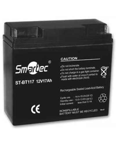 Аккумулятор свинцово-кислотный Smartec ST-BT117 в Армавире Электротехническое оборудование Pintop.ru